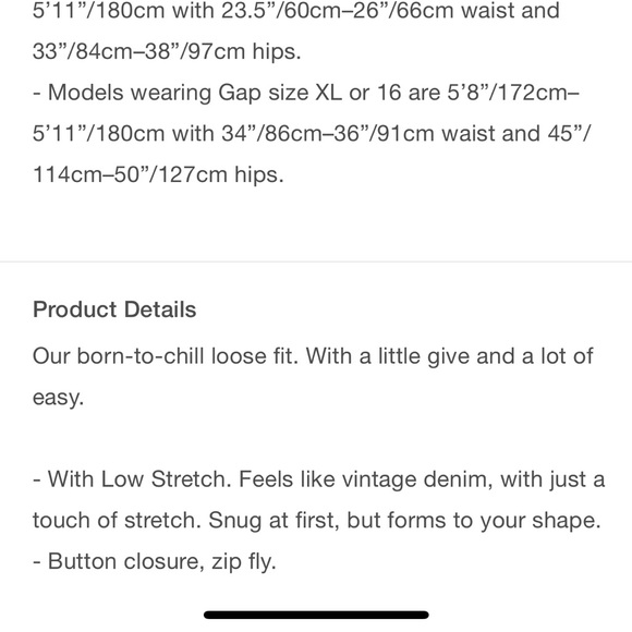 Gap organic cotton high rise stride jeans with washwell - Picture 5 of 6